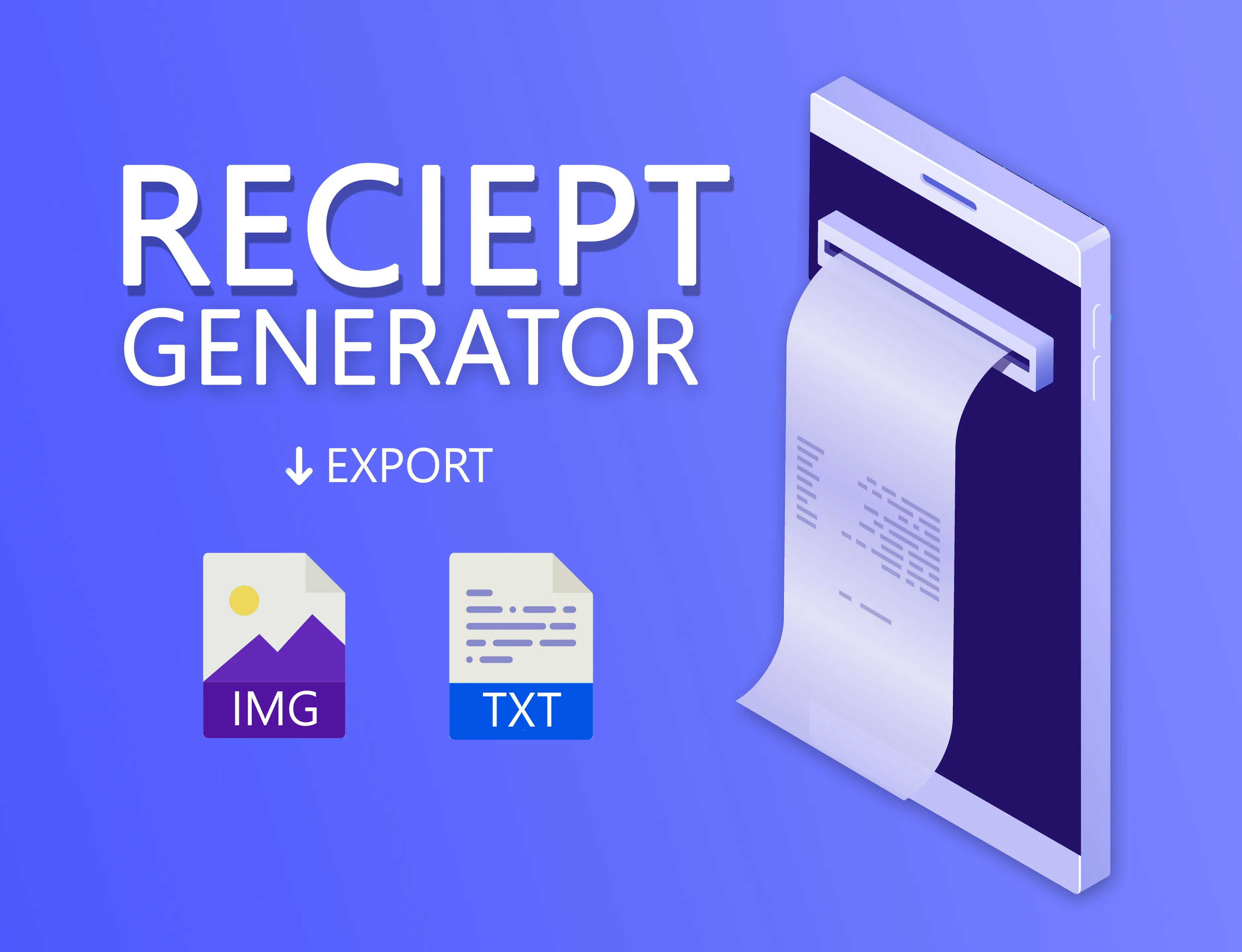 Receipt Generator | Indus Appstore | Screenshot