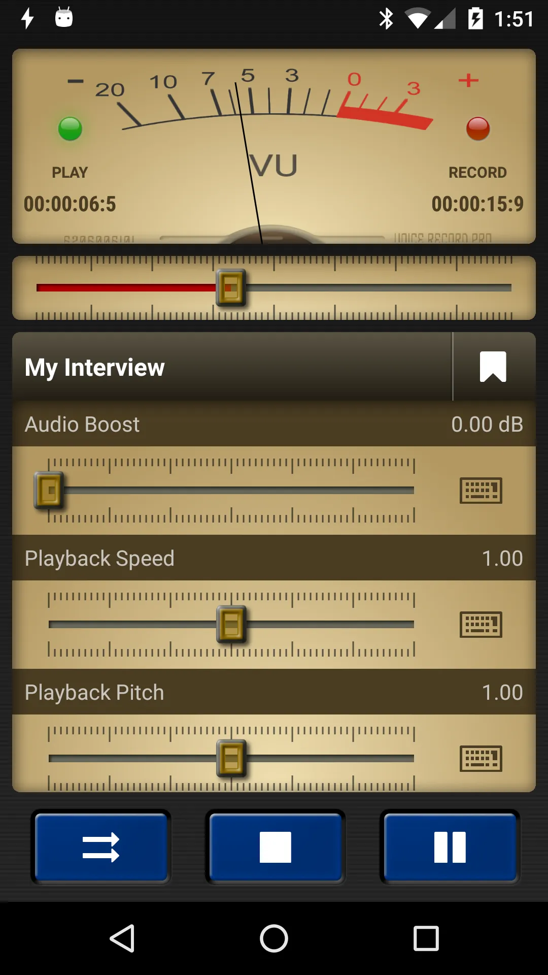 Voice Record Pro | Indus Appstore | Screenshot