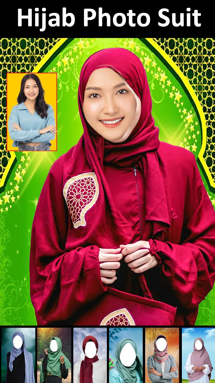 Hijab Women Photo Suit | Indus Appstore | Screenshot