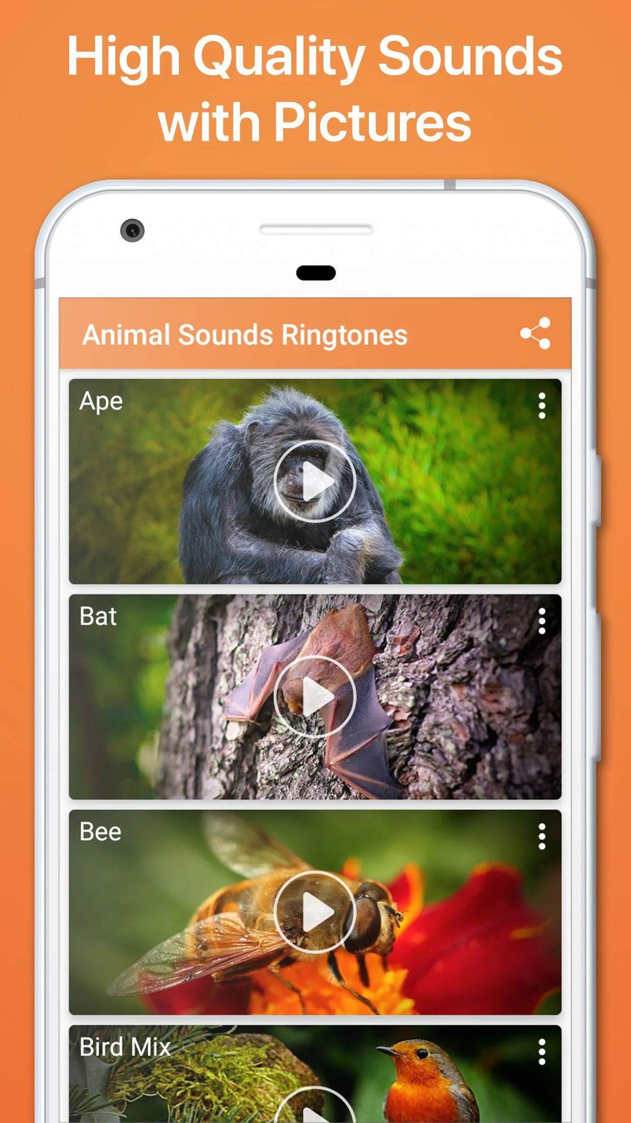 Animal Sounds Ringtones | Indus Appstore | Screenshot