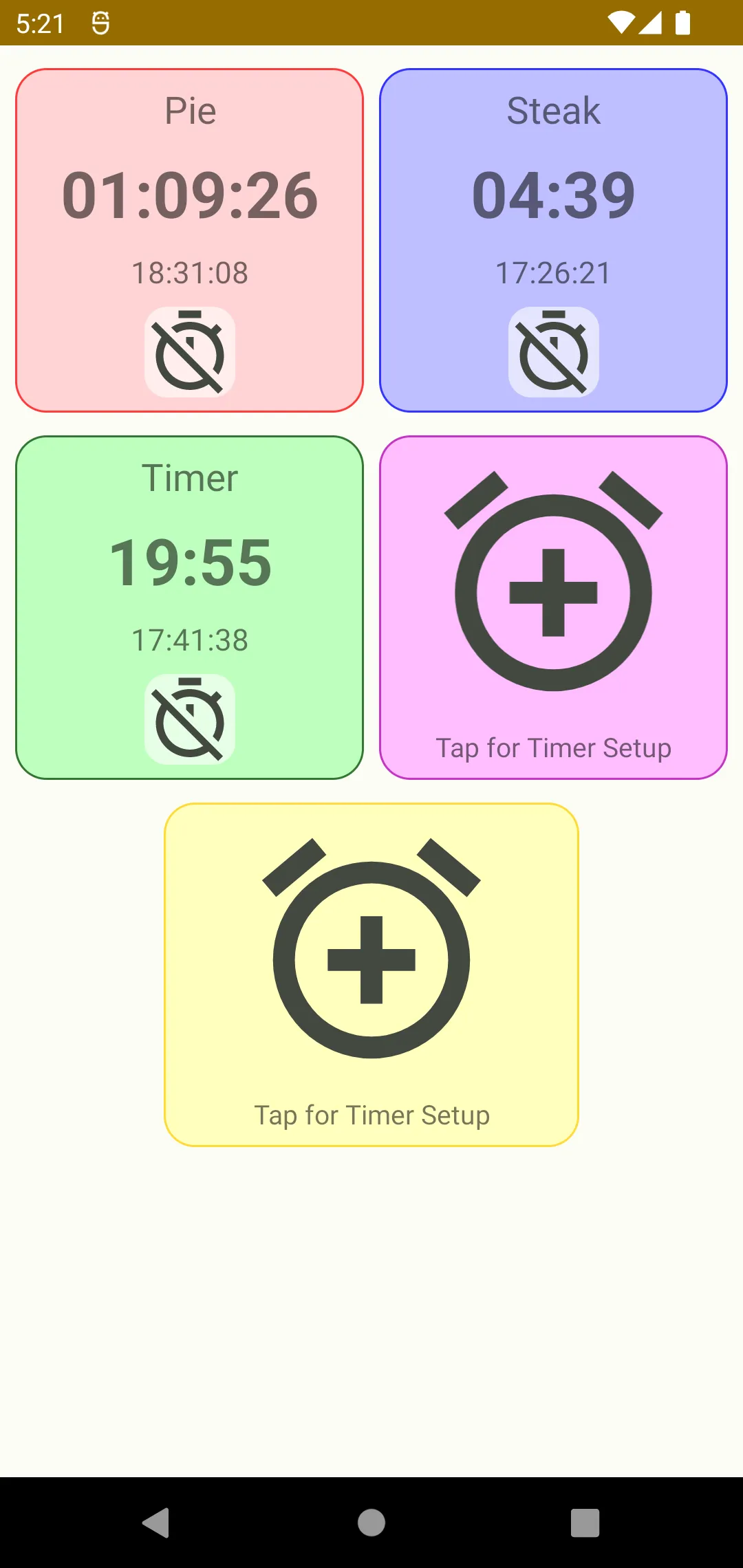 Kitchen Timers | Indus Appstore | Screenshot