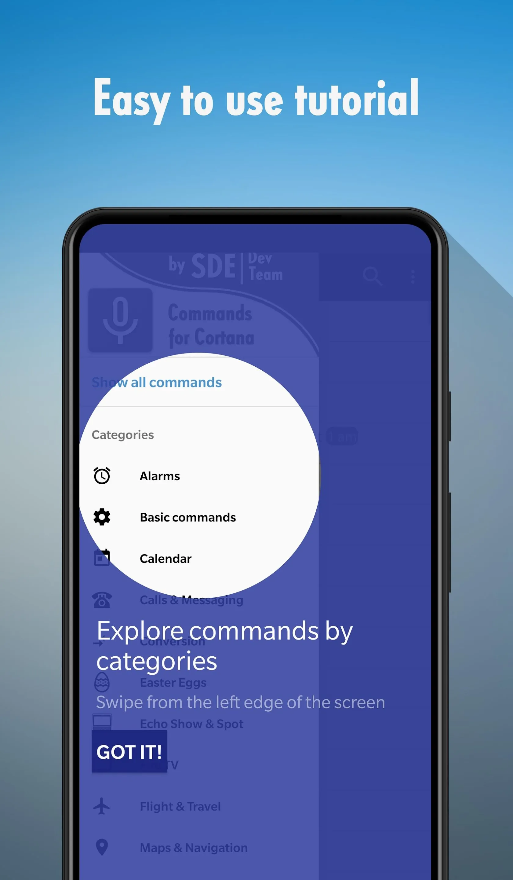 Voice Commands for Cortana | Indus Appstore | Screenshot