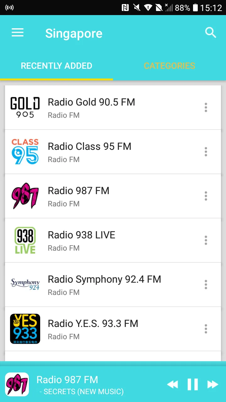 Radio Singapore | Indus Appstore | Screenshot