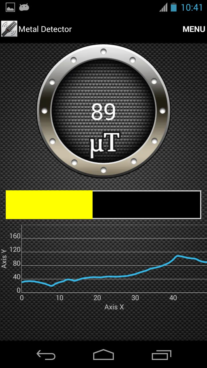 Metal Detector Body Scanner | Indus Appstore | Screenshot