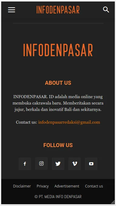 Info Denpasar | Indus Appstore | Screenshot