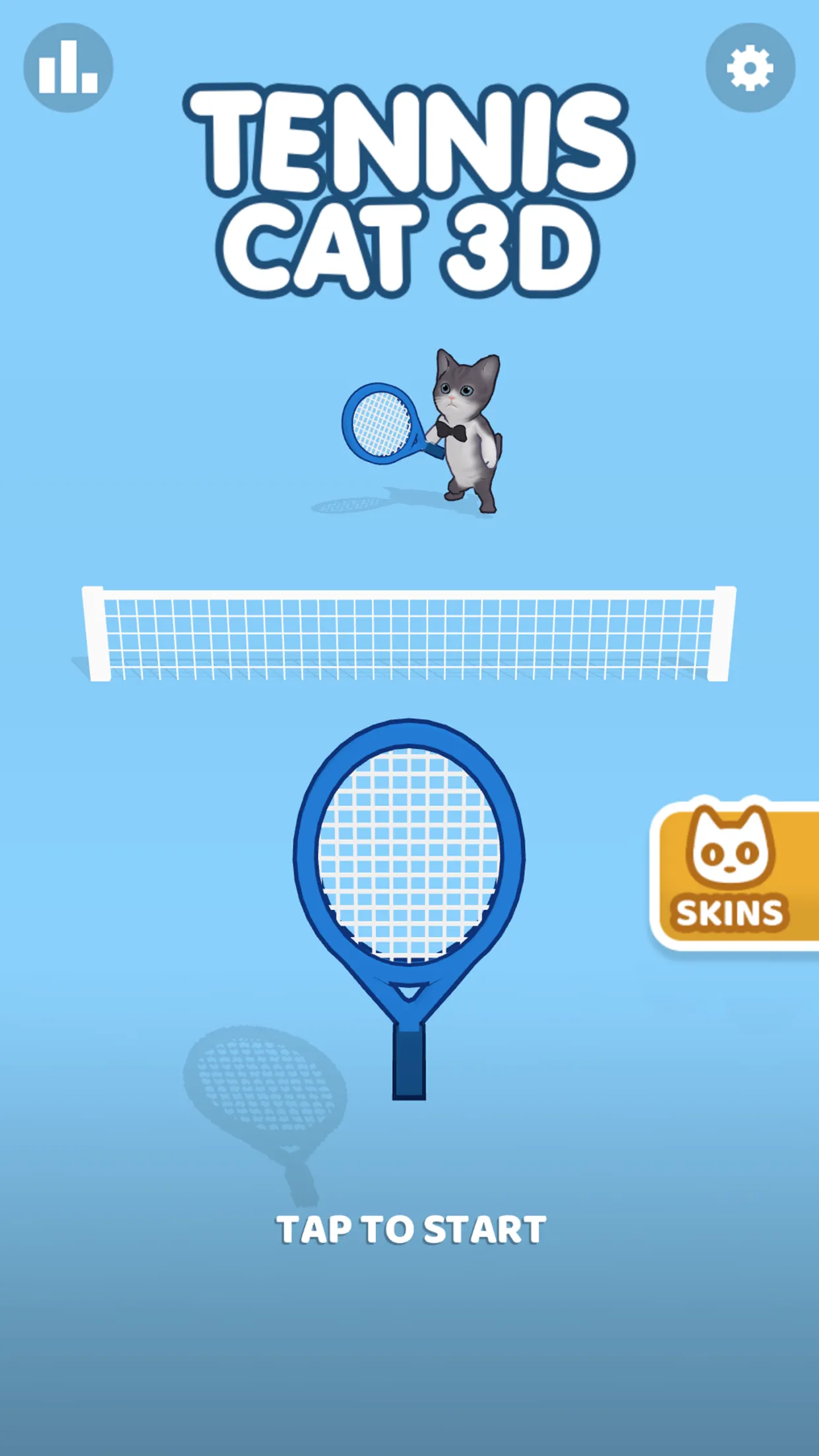 Tennis Cat 3D | Indus Appstore | Screenshot