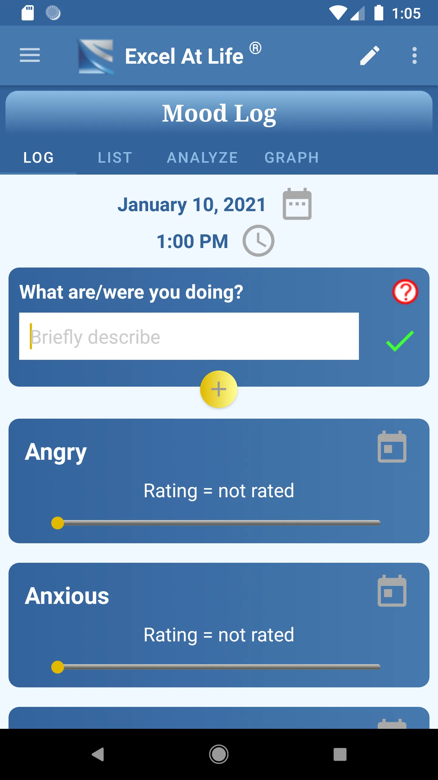 Mood Log Tracker with Analysis | Indus Appstore | Screenshot