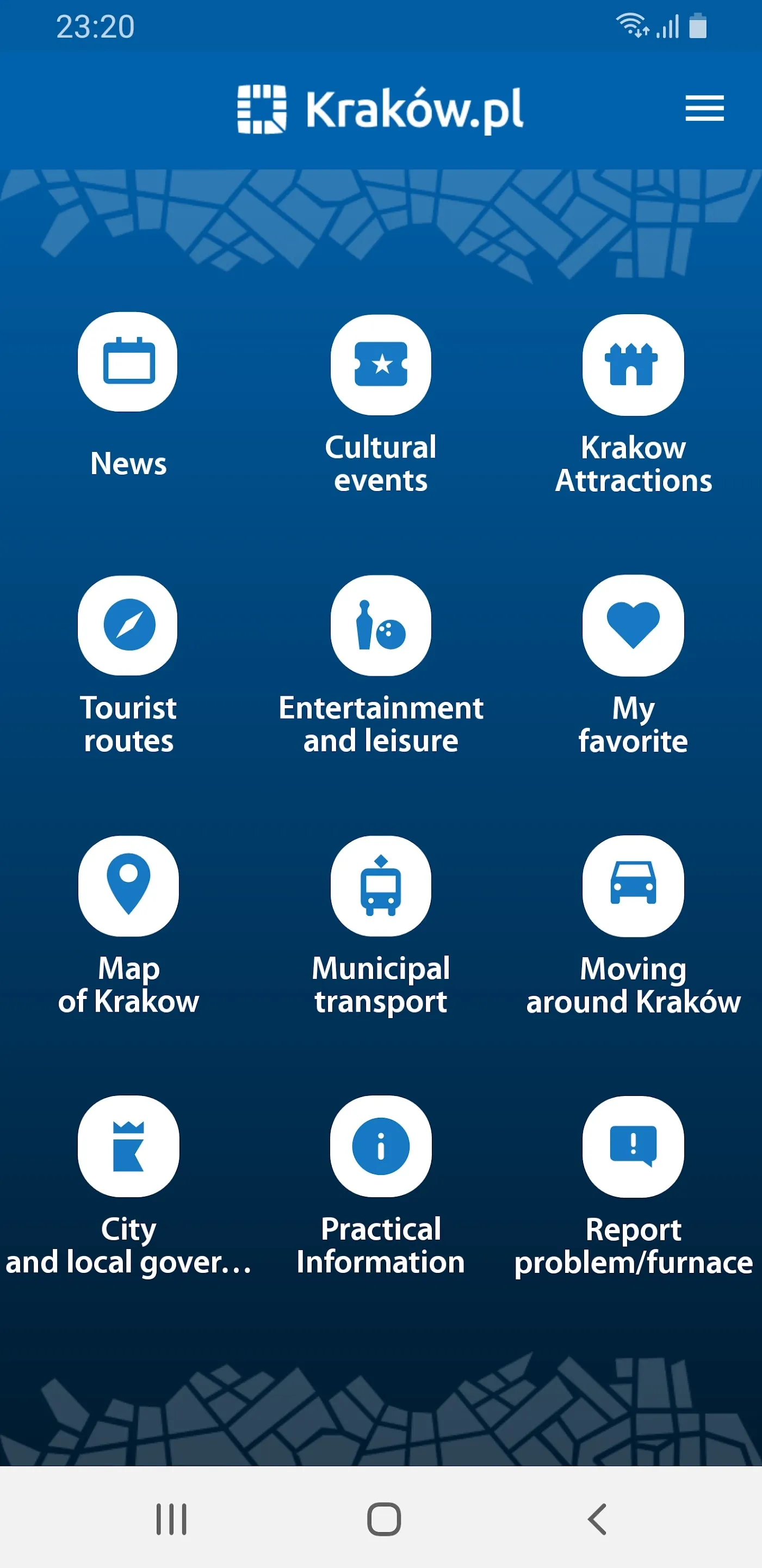 Krakow.pl | Indus Appstore | Screenshot