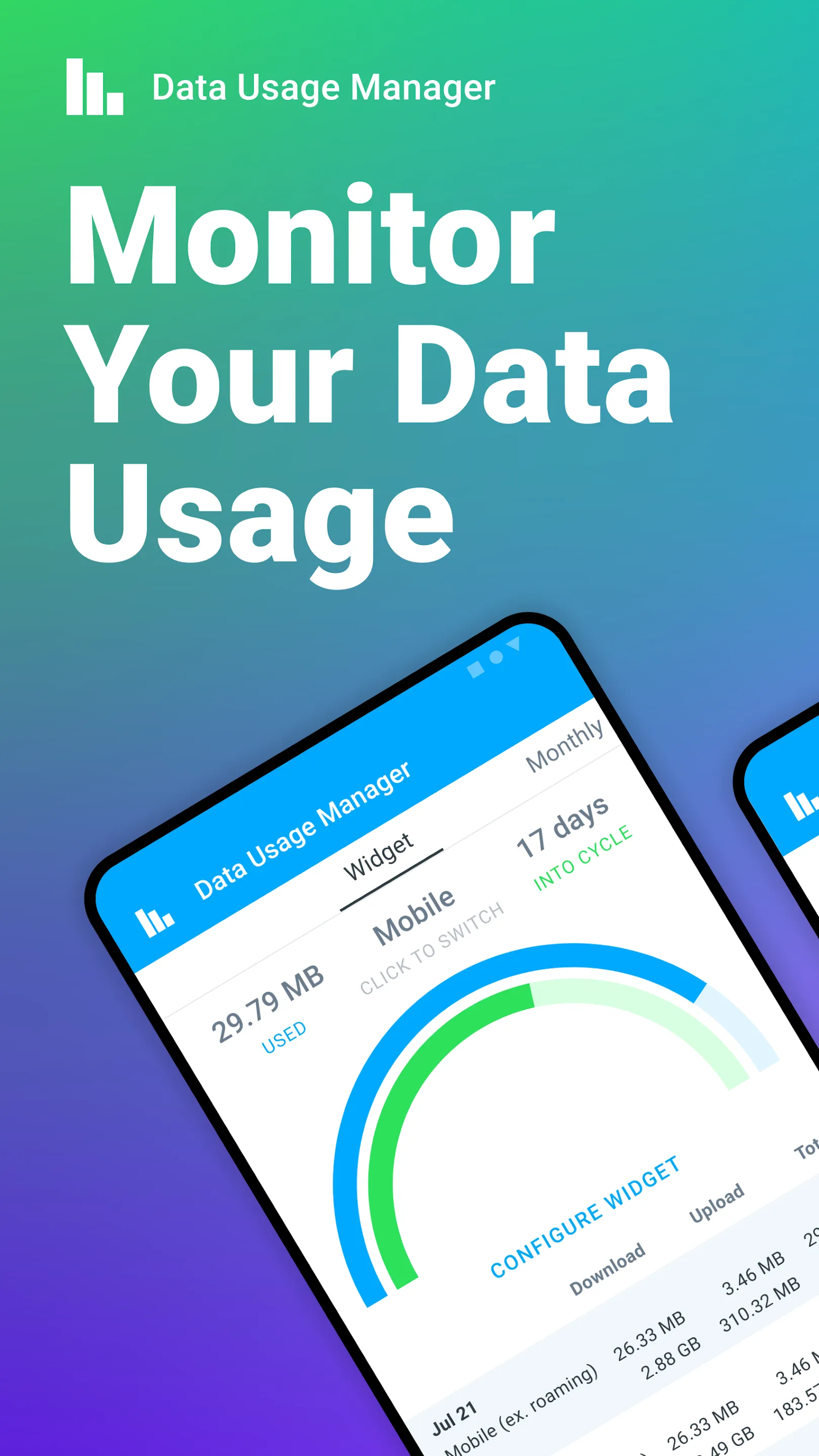 Data Usage Manager & Monitor | Indus Appstore | Screenshot