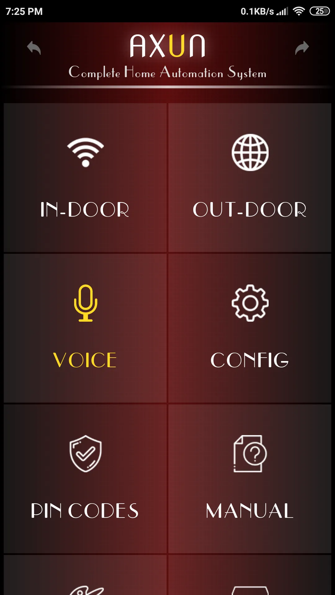 AXUN - Home Automation | Indus Appstore | Screenshot