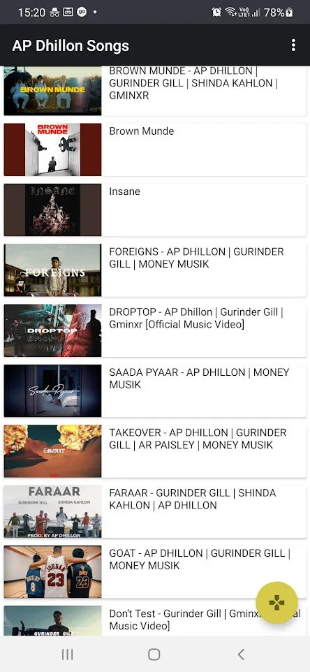 AP Dhillon Songs | Indus Appstore | Screenshot