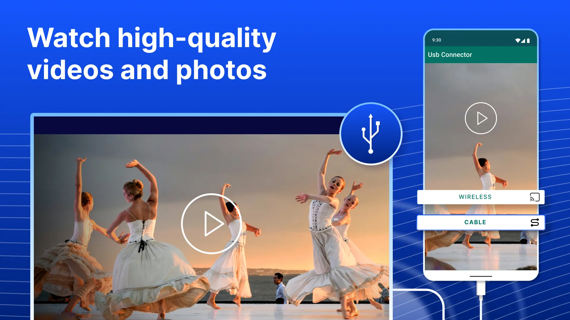 USB Screen Share - Phone to TV | Indus Appstore | Screenshot