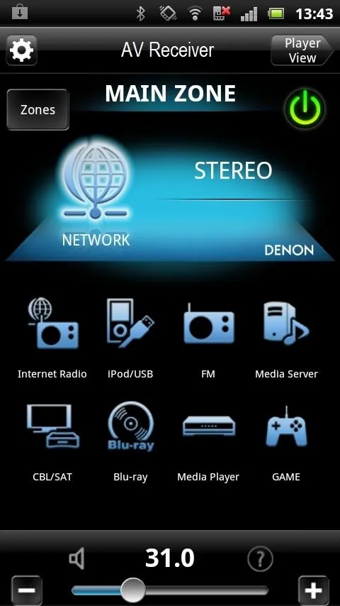 Denon Remote App | Indus Appstore | Screenshot