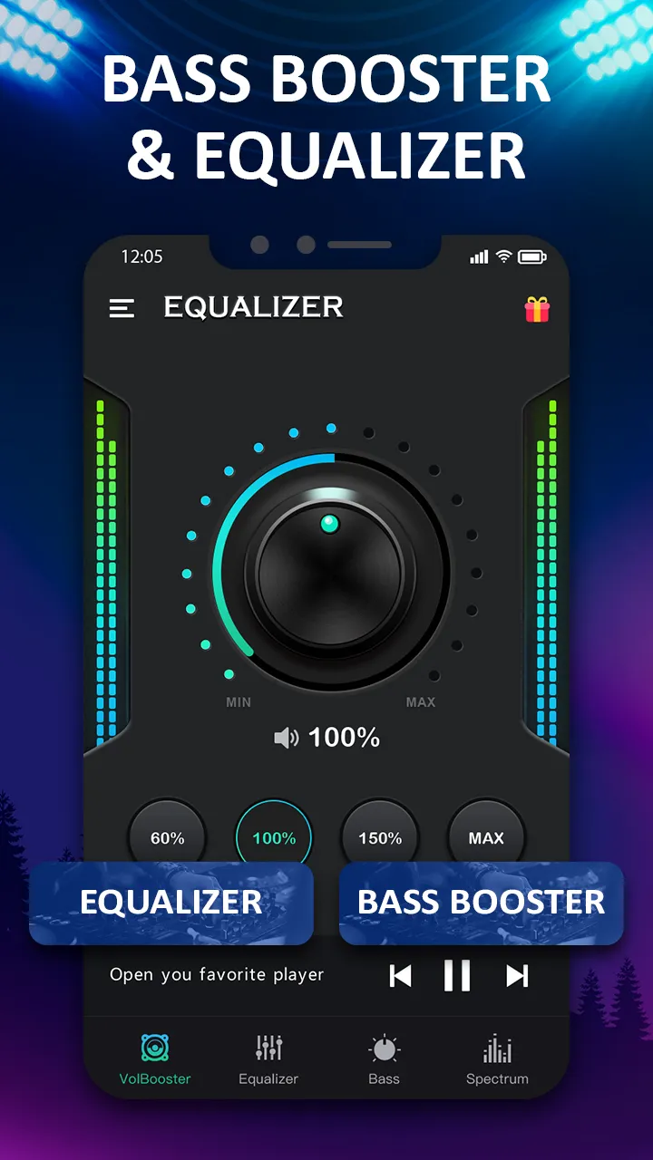 Bass & Vol Boost - Equalizer | Indus Appstore | Screenshot