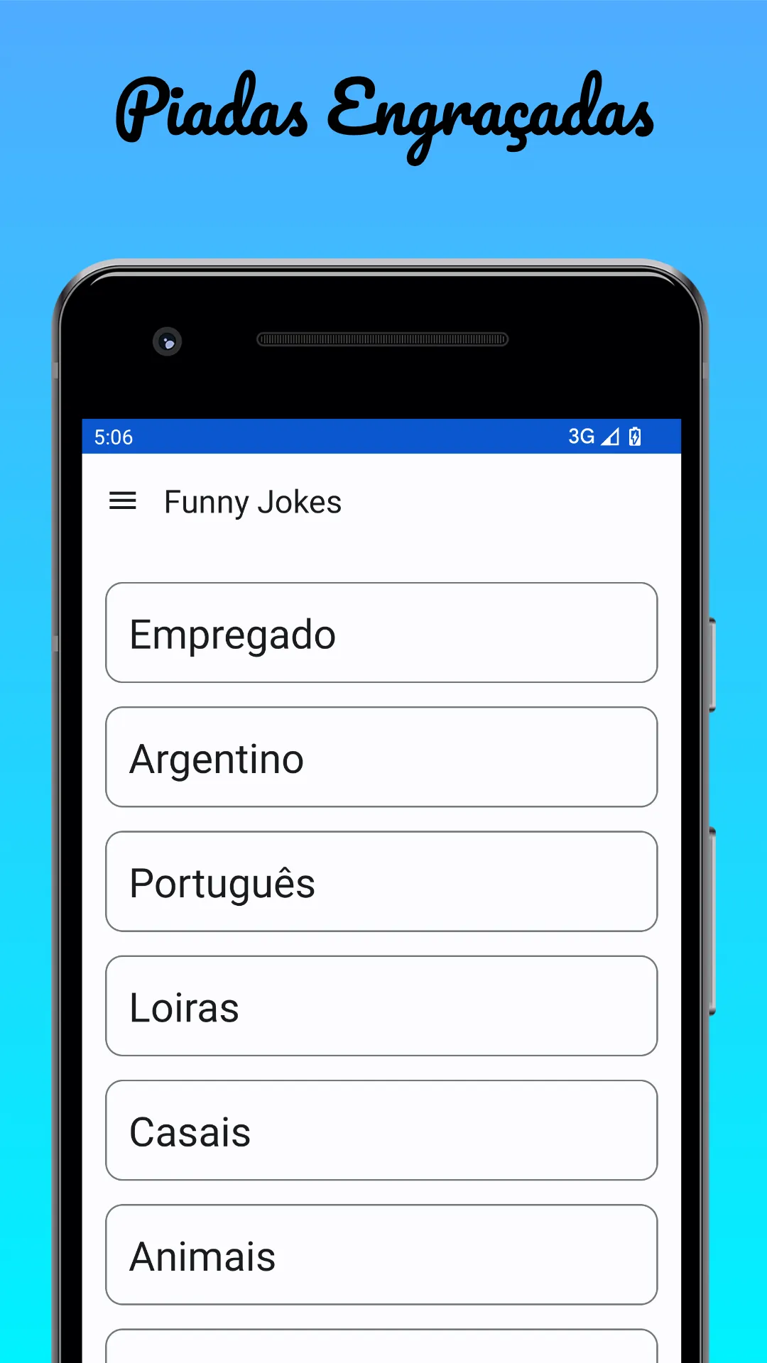 Piadas Engraçadas | Indus Appstore | Screenshot