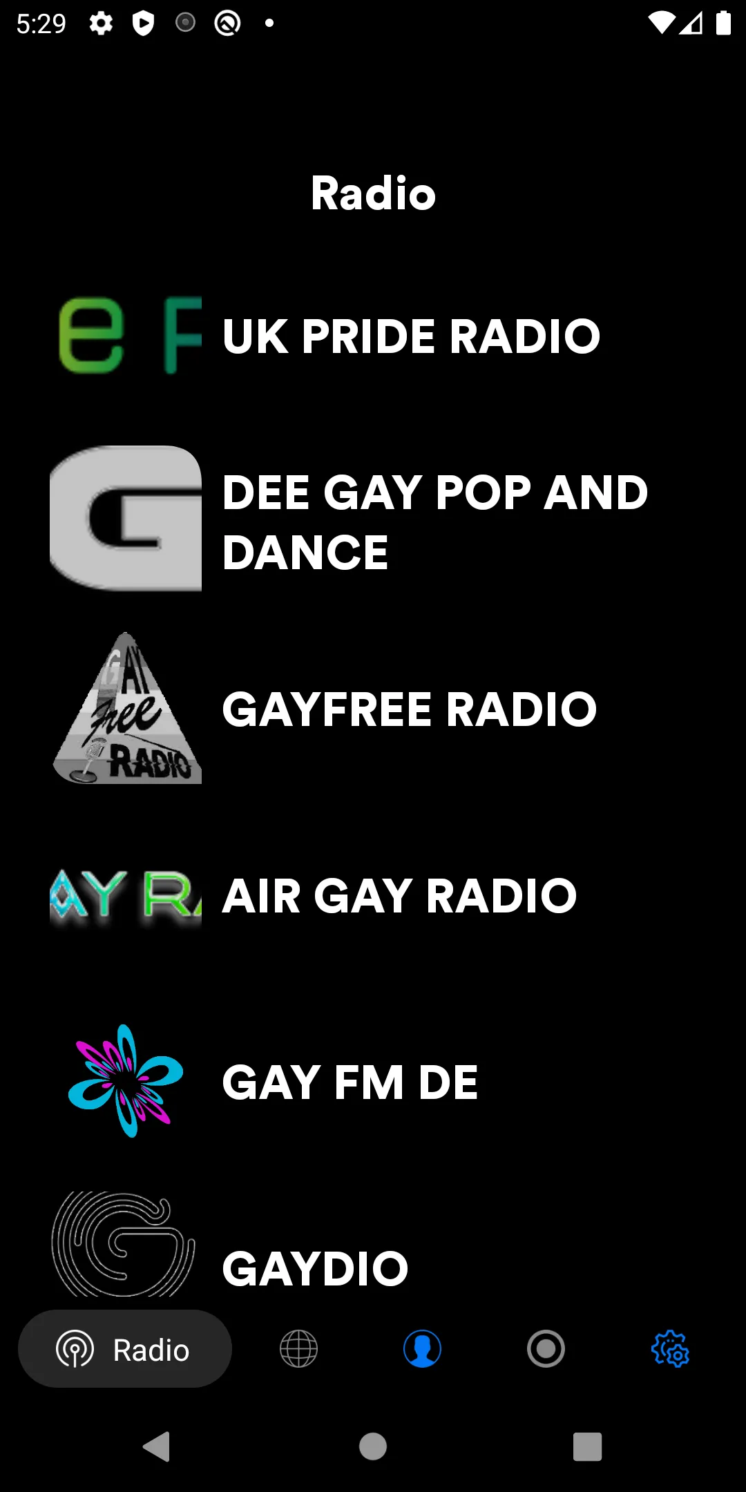 LGBT Gay Radio FM | Indus Appstore | Screenshot