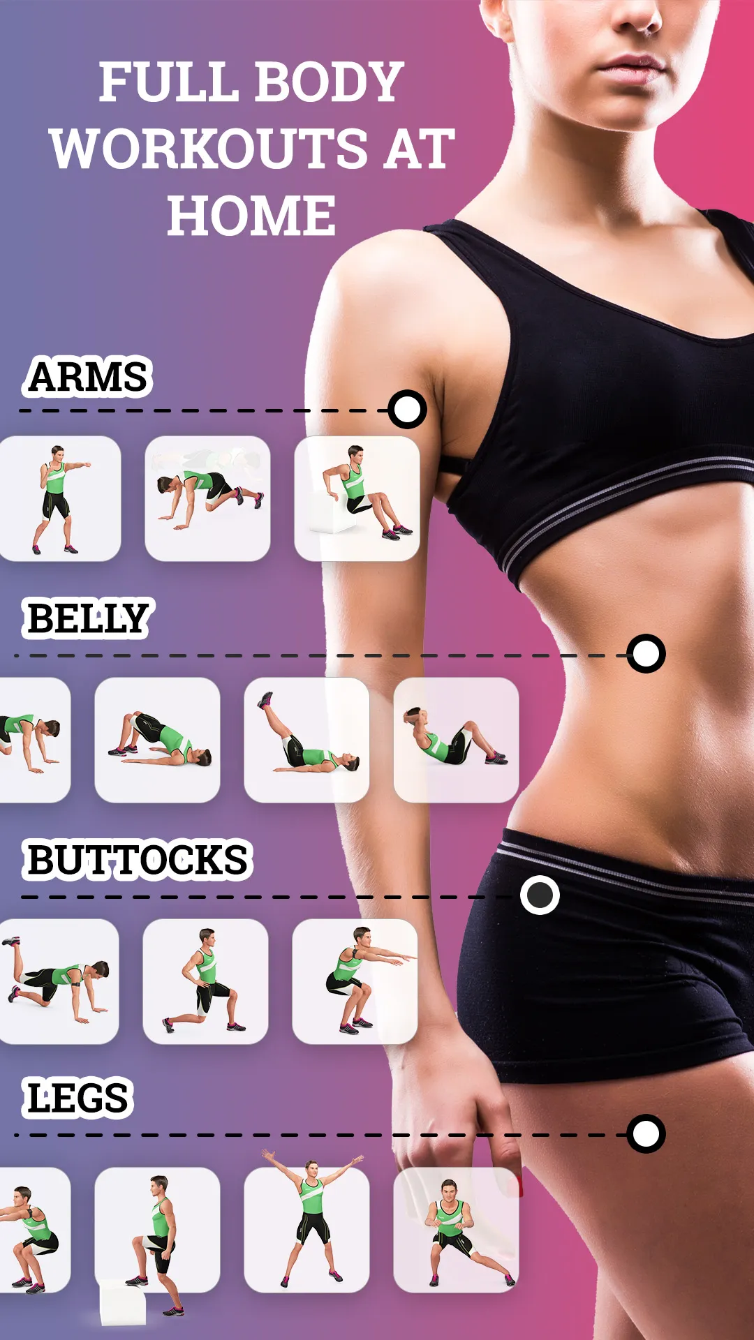 At Home Workouts | Indus Appstore | Screenshot