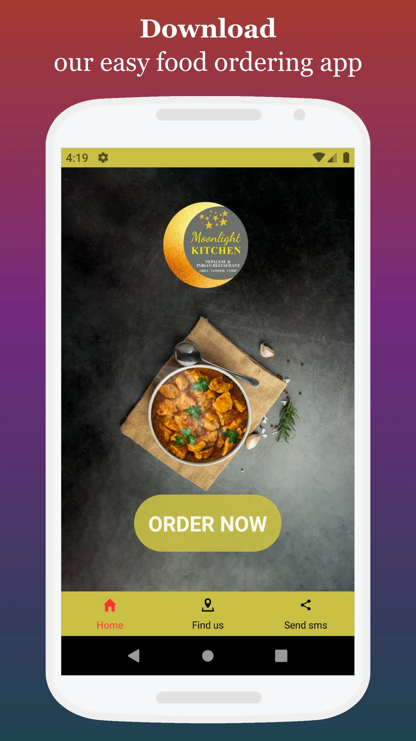 Moonlight Restaurant | Indus Appstore | Screenshot