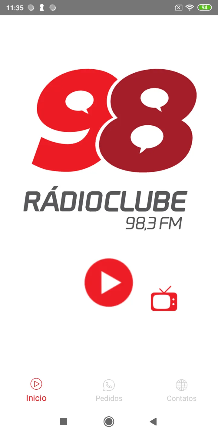 Rádio Clube 98 FM | Indus Appstore | Screenshot