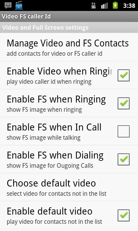 Video Full Screen Caller ID Tr | Indus Appstore | Screenshot