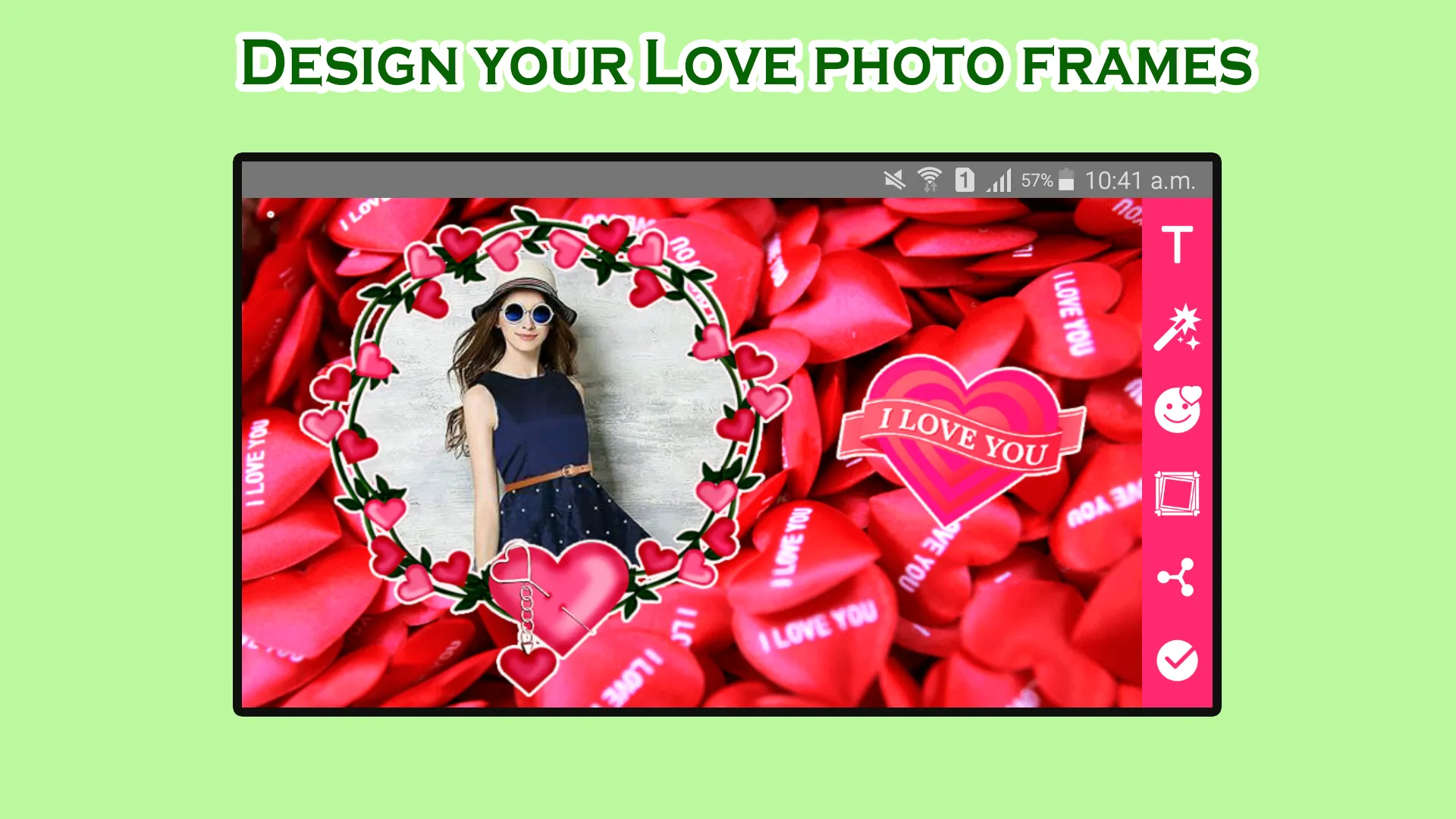 Lovely Photo Frames | Indus Appstore | Screenshot