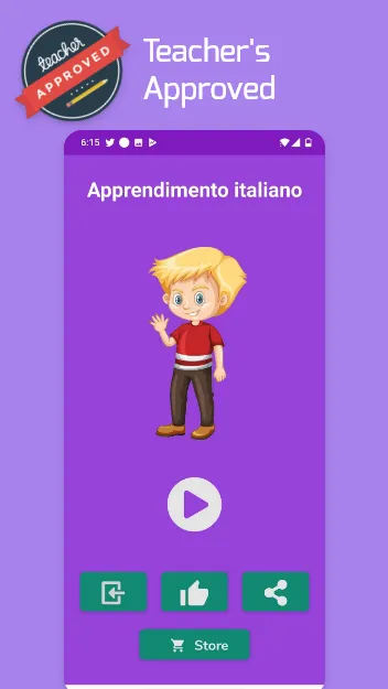 Learn Italian for kids | Indus Appstore | Screenshot