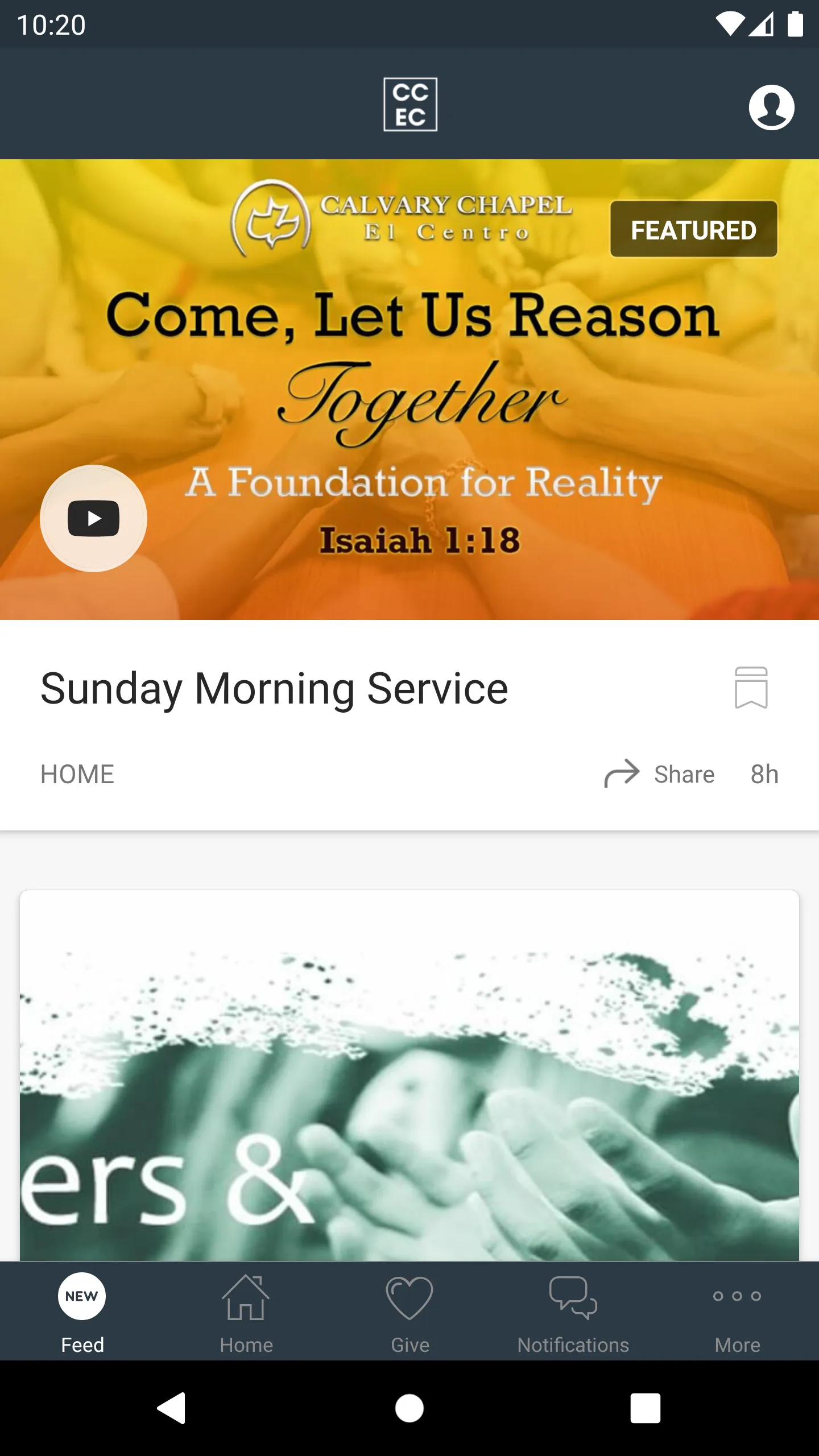 Calvary Chapel El Centro | Indus Appstore | Screenshot