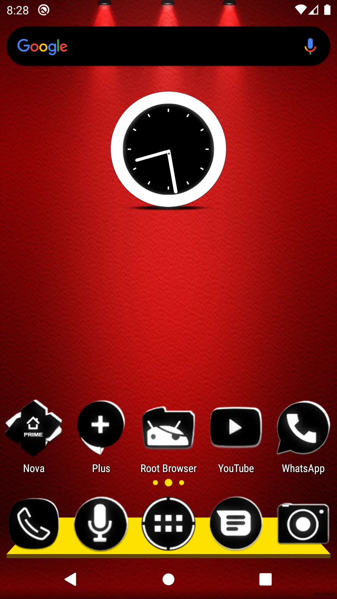 Flat Black and White Icon Pack | Indus Appstore | Screenshot