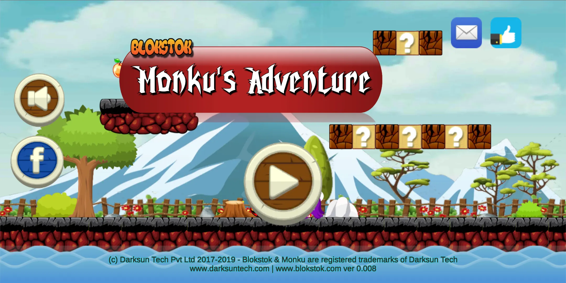 Monku Adventure Blokstok | Indus Appstore | Screenshot