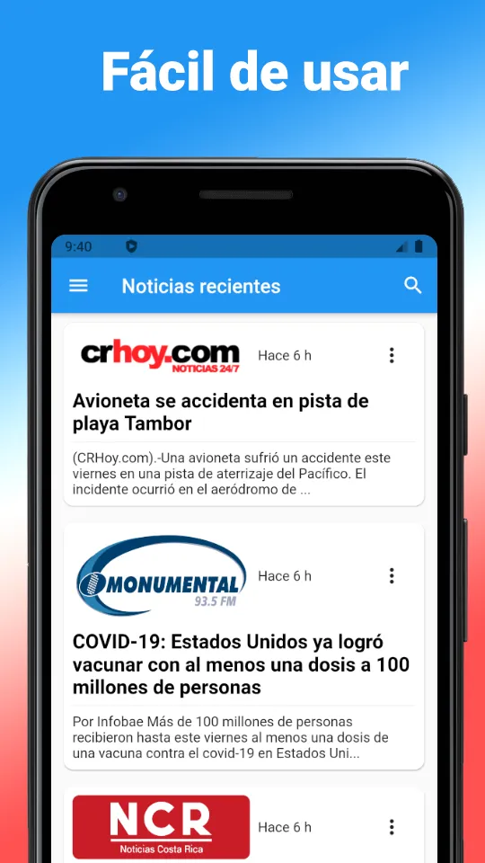 Insta-Noticias CR | Indus Appstore | Screenshot