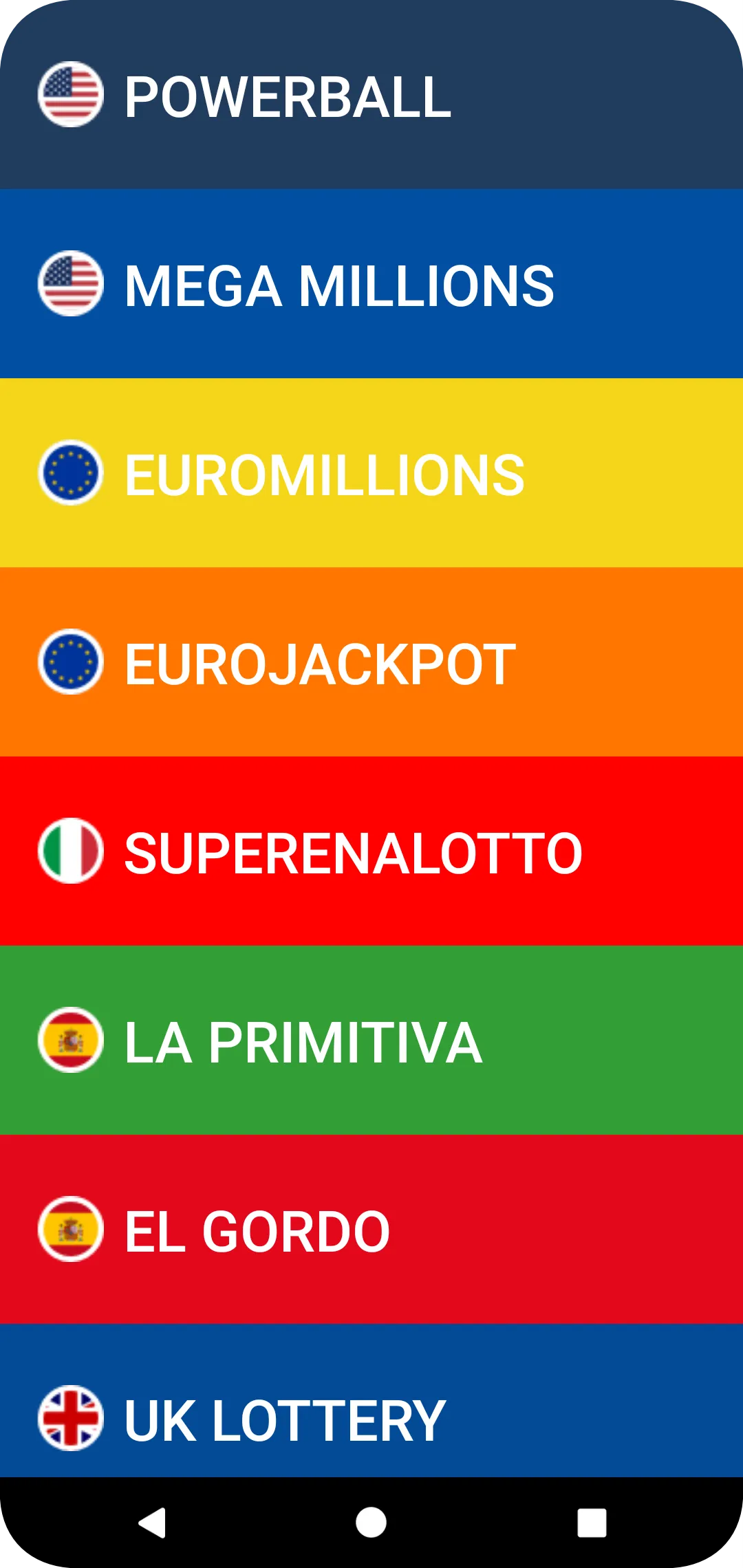 Lotto Numbers Generator | Indus Appstore | Screenshot