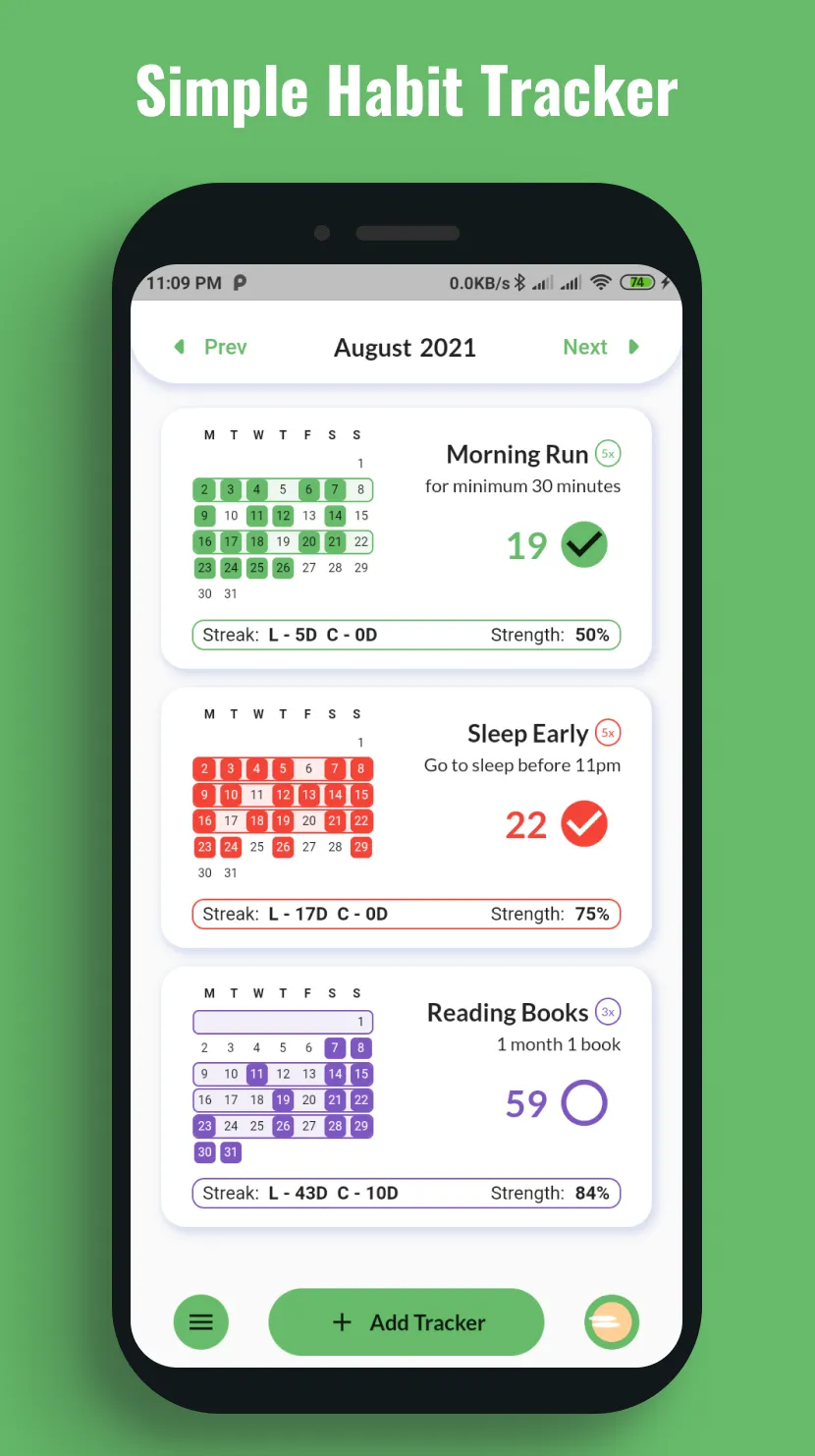 EZ Habit: simple habit tracker | Indus Appstore | Screenshot