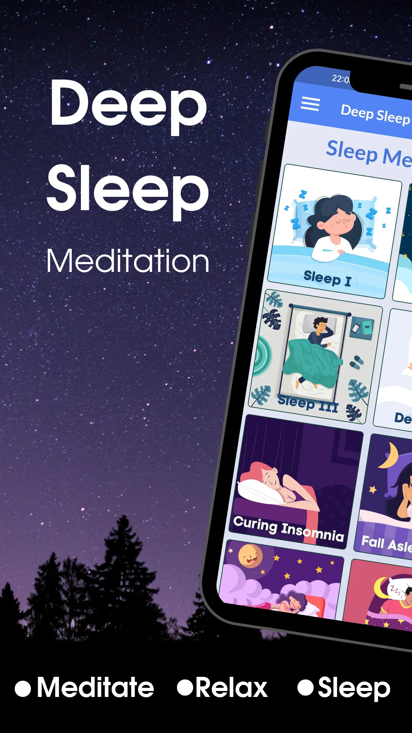 Guided Meditation For Sleep | Indus Appstore | Screenshot