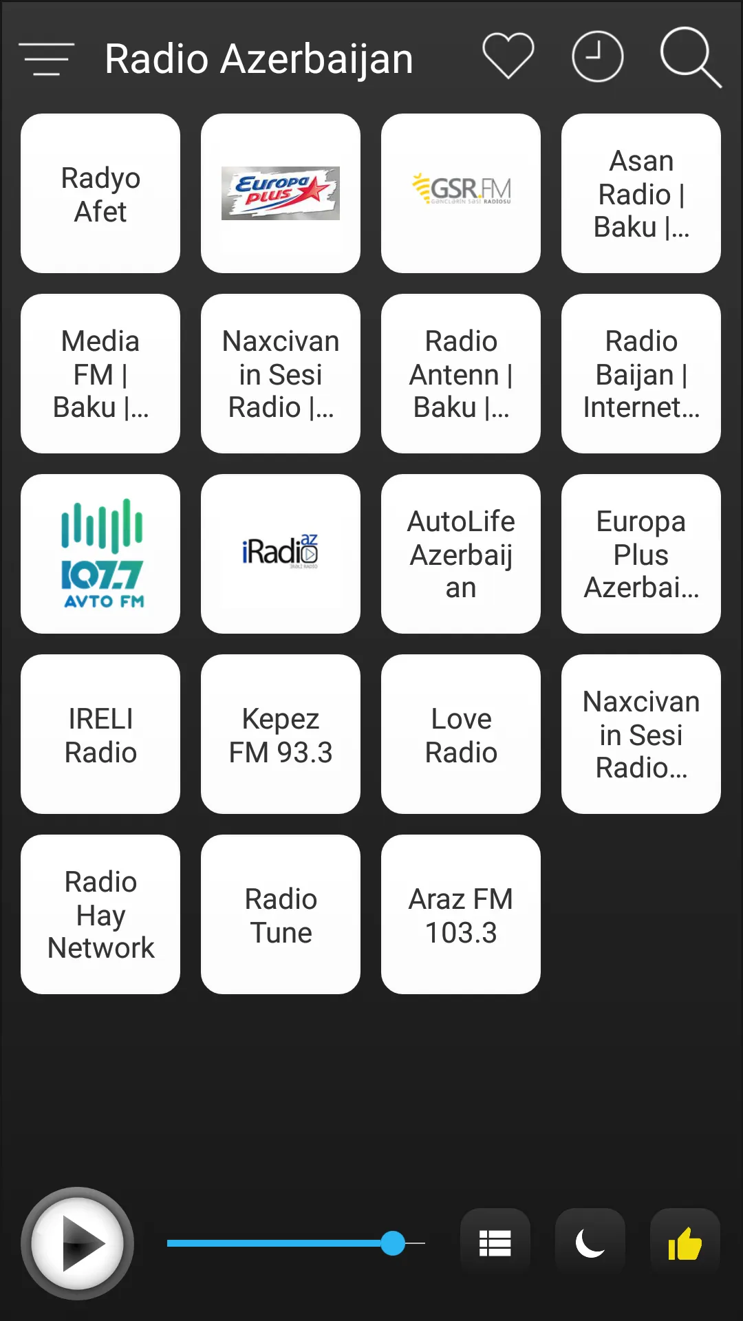 Azerbaijan Radio FM AM Music | Indus Appstore | Screenshot