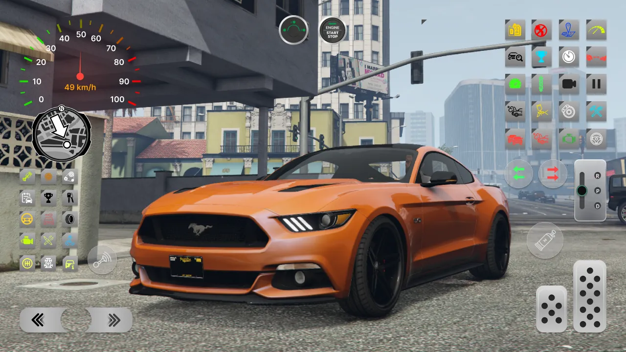 Driving Muscle Car Mustang GT | Indus Appstore | Screenshot