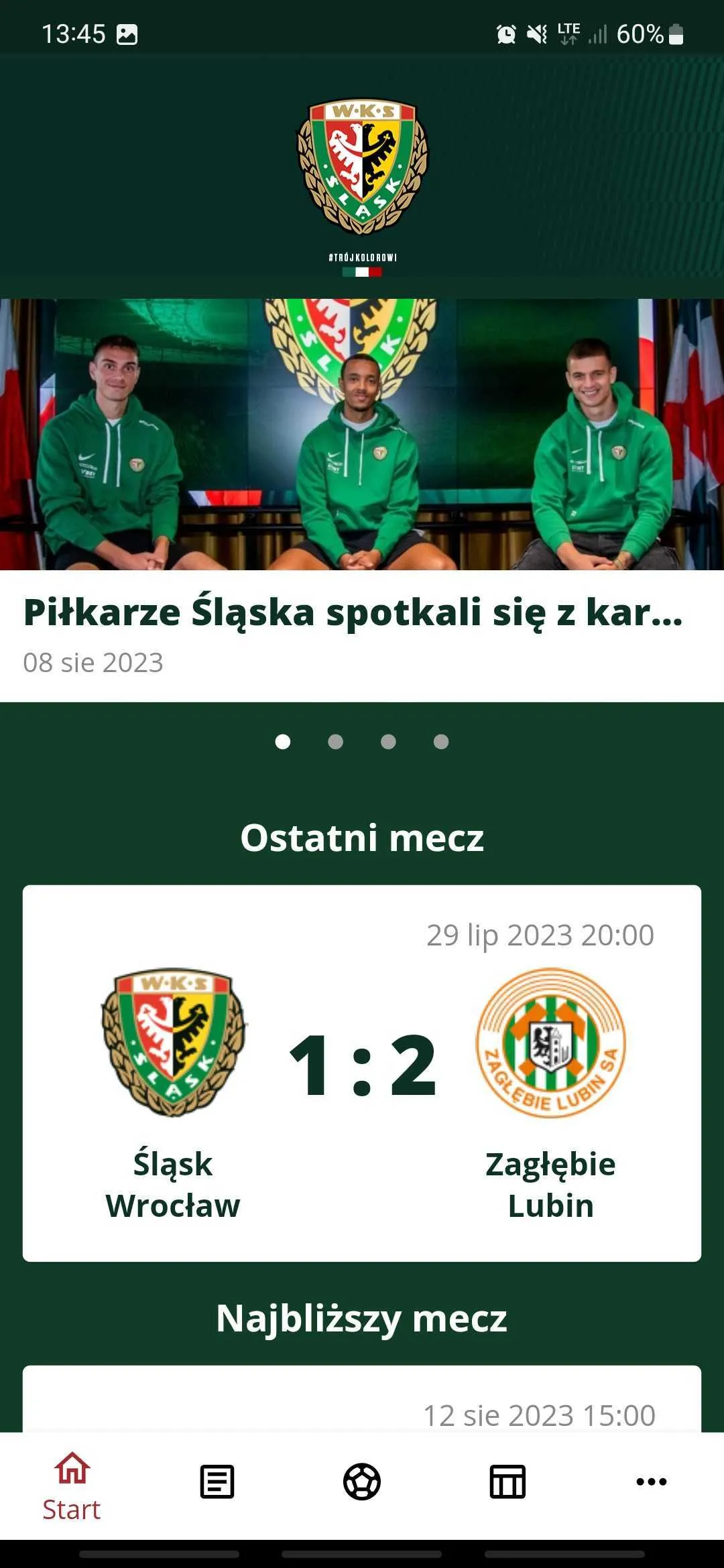 WKS Śląsk Wrocław | Indus Appstore | Screenshot