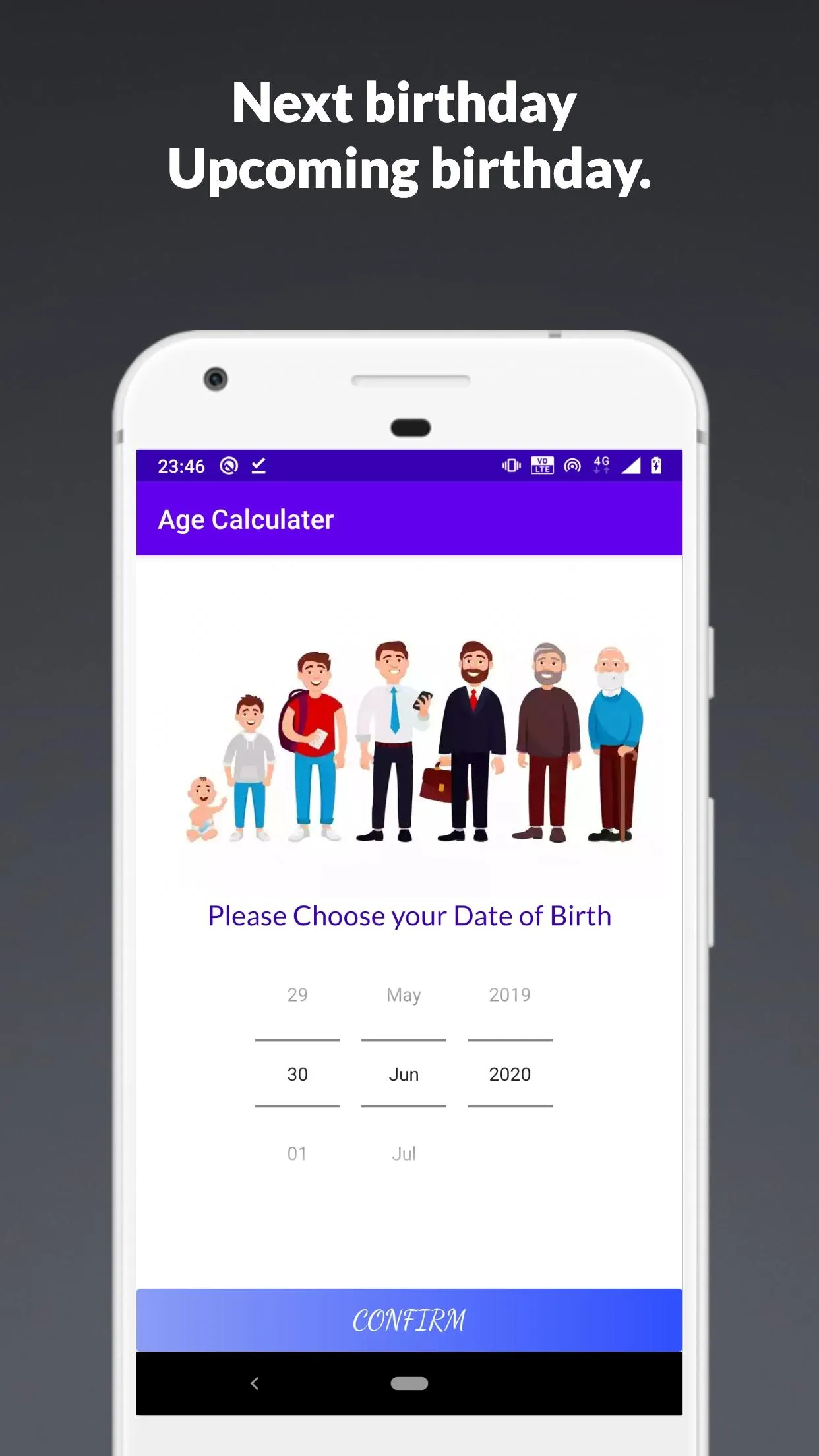 Age Calculator - Date of Birth | Indus Appstore | Screenshot