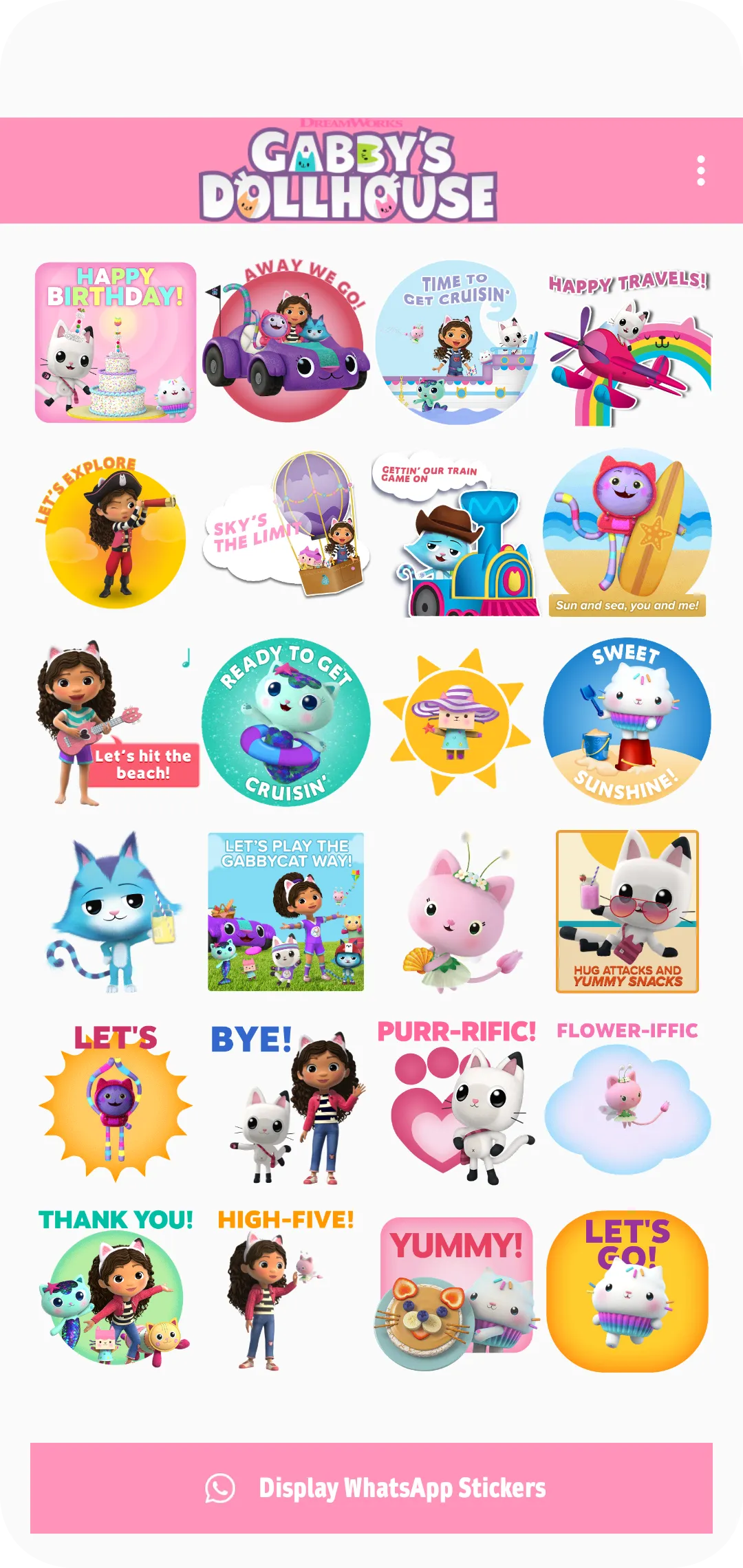 Gabby's Dollhouse Stickers | Indus Appstore | Screenshot