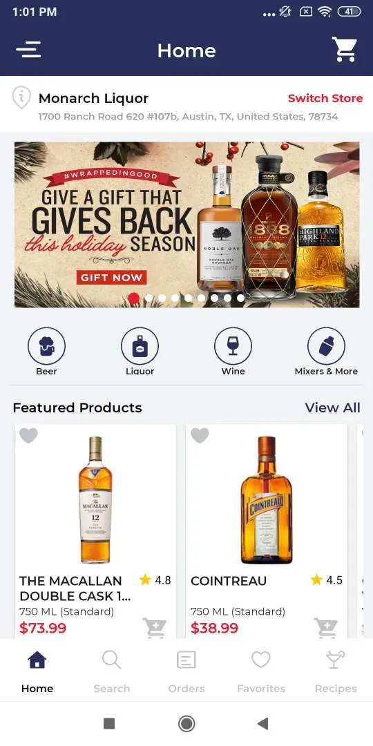 Monarch Liquor | Indus Appstore | Screenshot