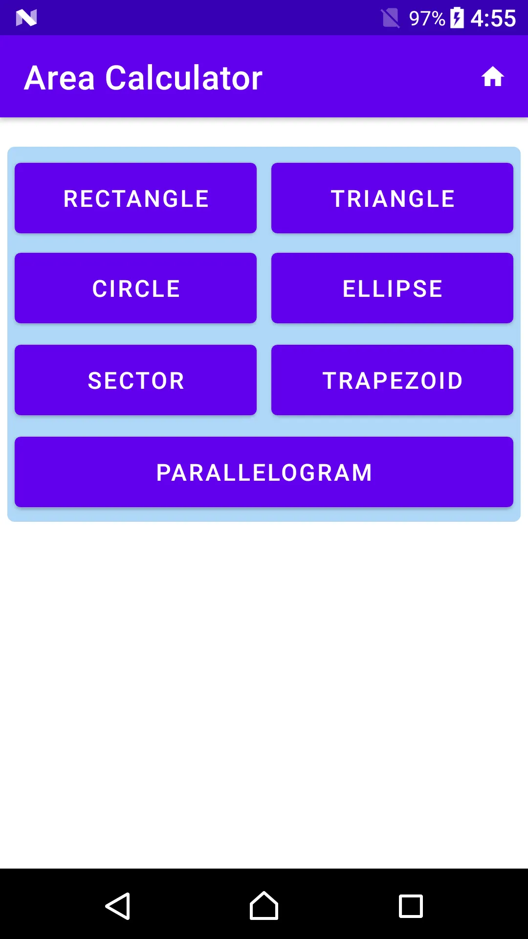 Area Calculator | Indus Appstore | Screenshot