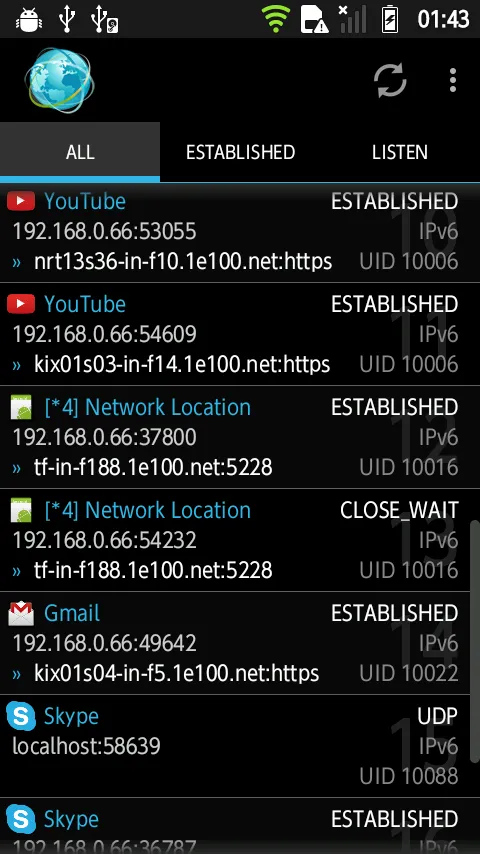 Netstat Plus | Indus Appstore | Screenshot