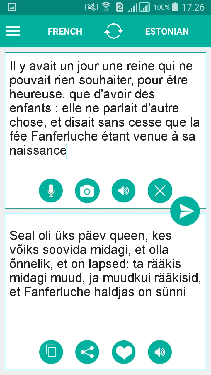 Estonian French Translator | Indus Appstore | Screenshot