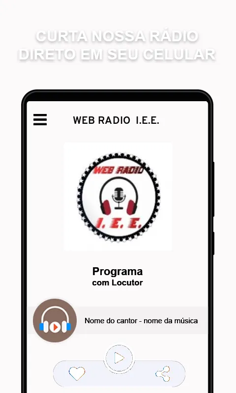 WEB RADIO  I.E.E. | Indus Appstore | Screenshot