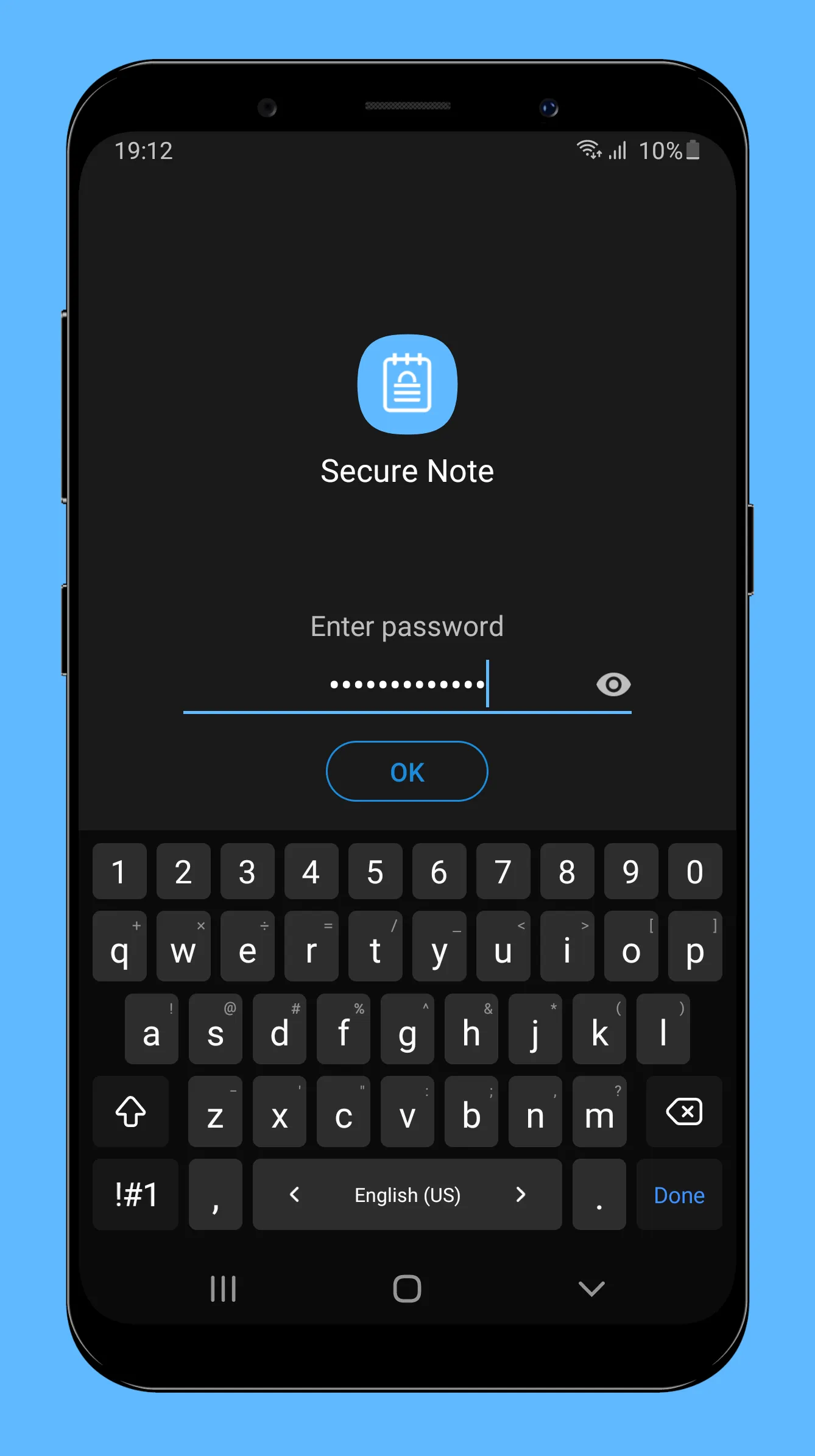 Note Locker - Protect notes | Indus Appstore | Screenshot