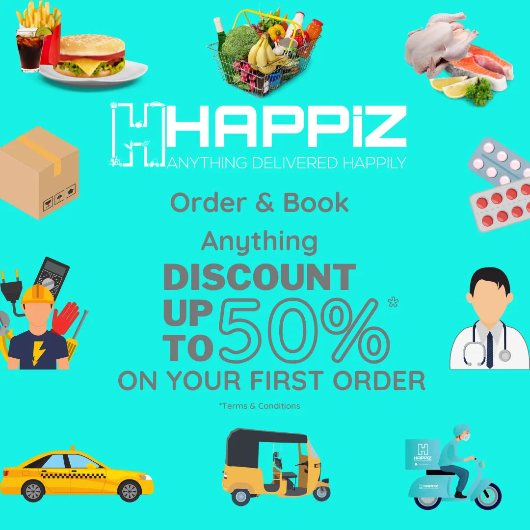 Happiz: Food Delivery & More | Indus Appstore | Screenshot