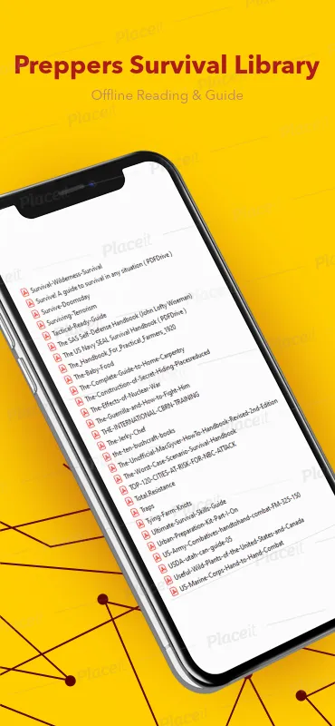 Preppers Survival Library | Indus Appstore | Screenshot