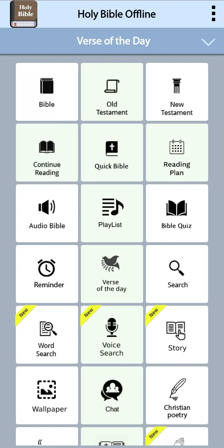 Holy Bible Offline | Indus Appstore | Screenshot