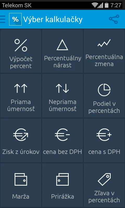 KROS Percentá | Indus Appstore | Screenshot