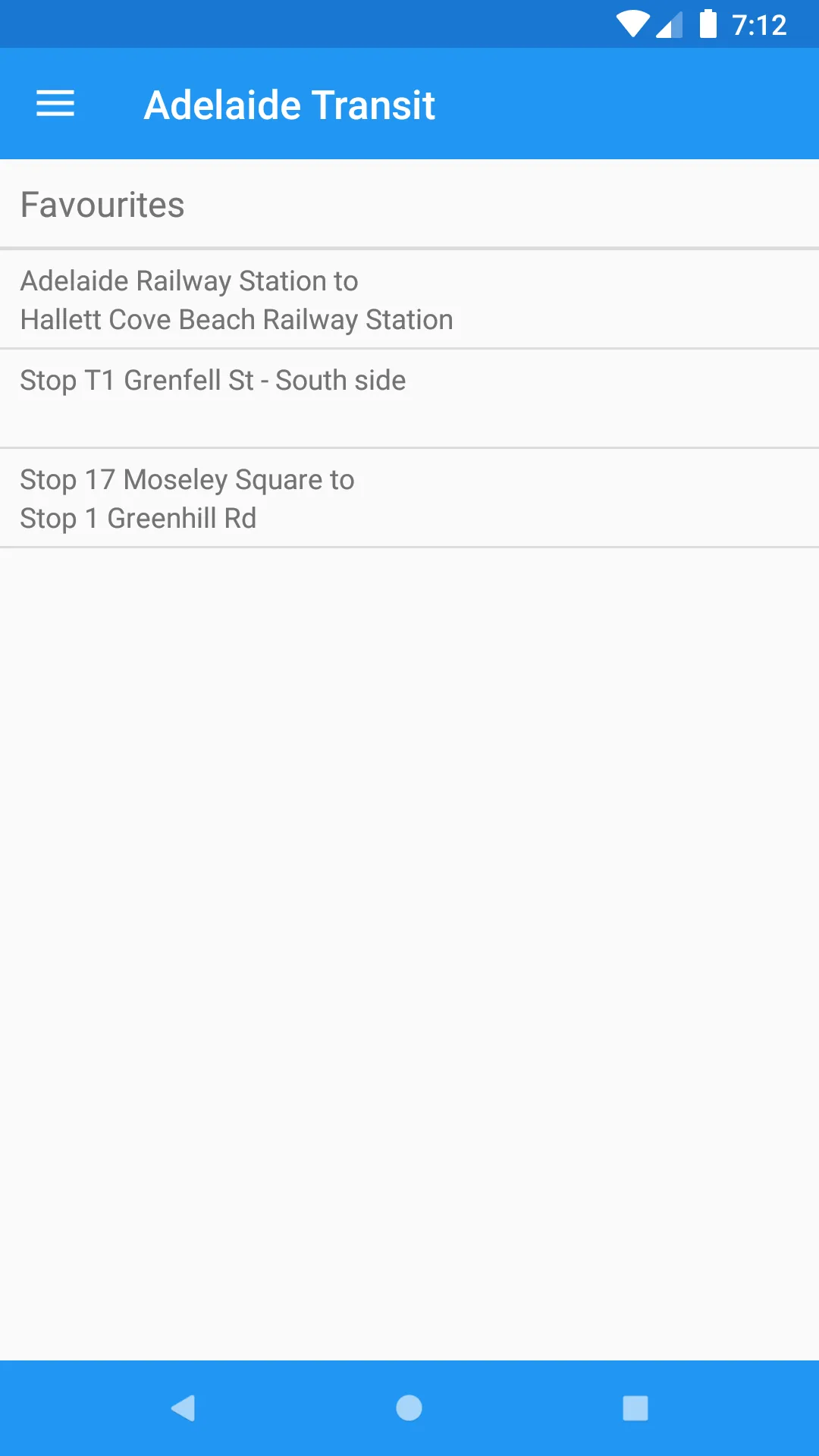 Adelaide Transit | Indus Appstore | Screenshot