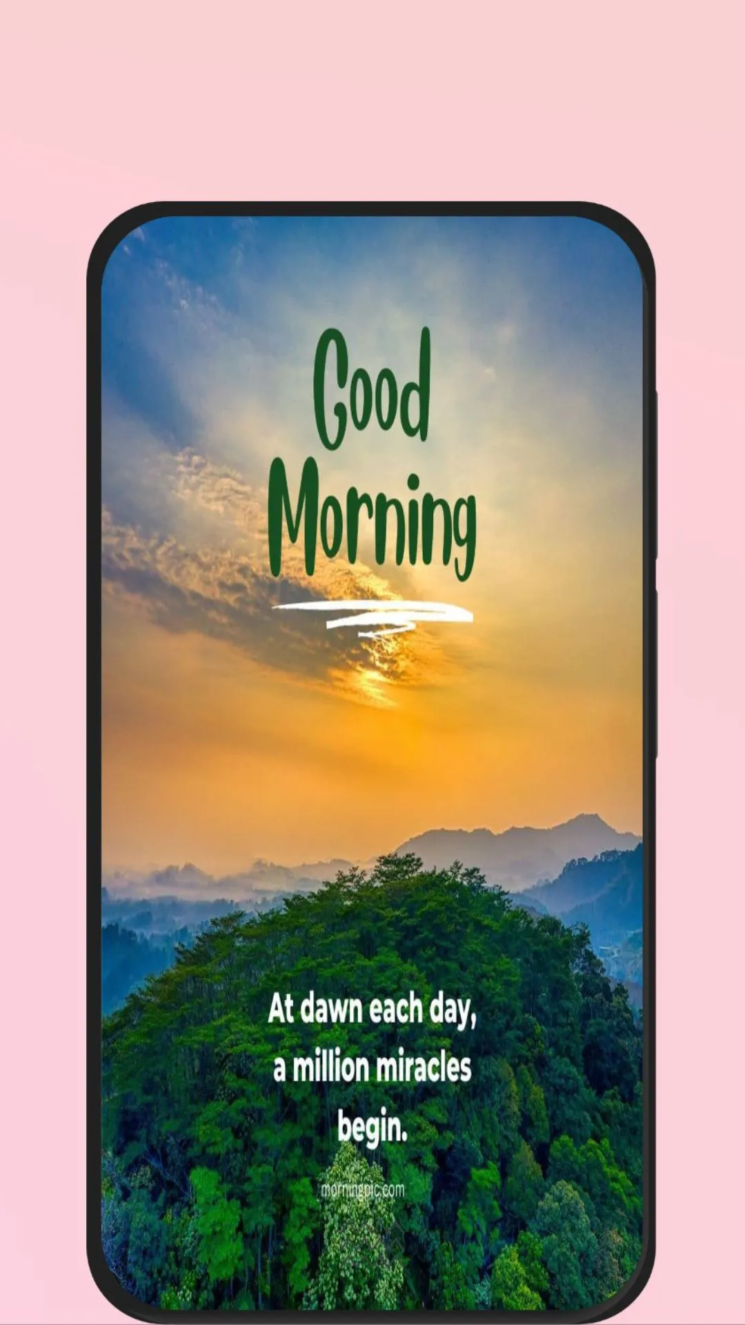 good morning nature images | Indus Appstore | Screenshot